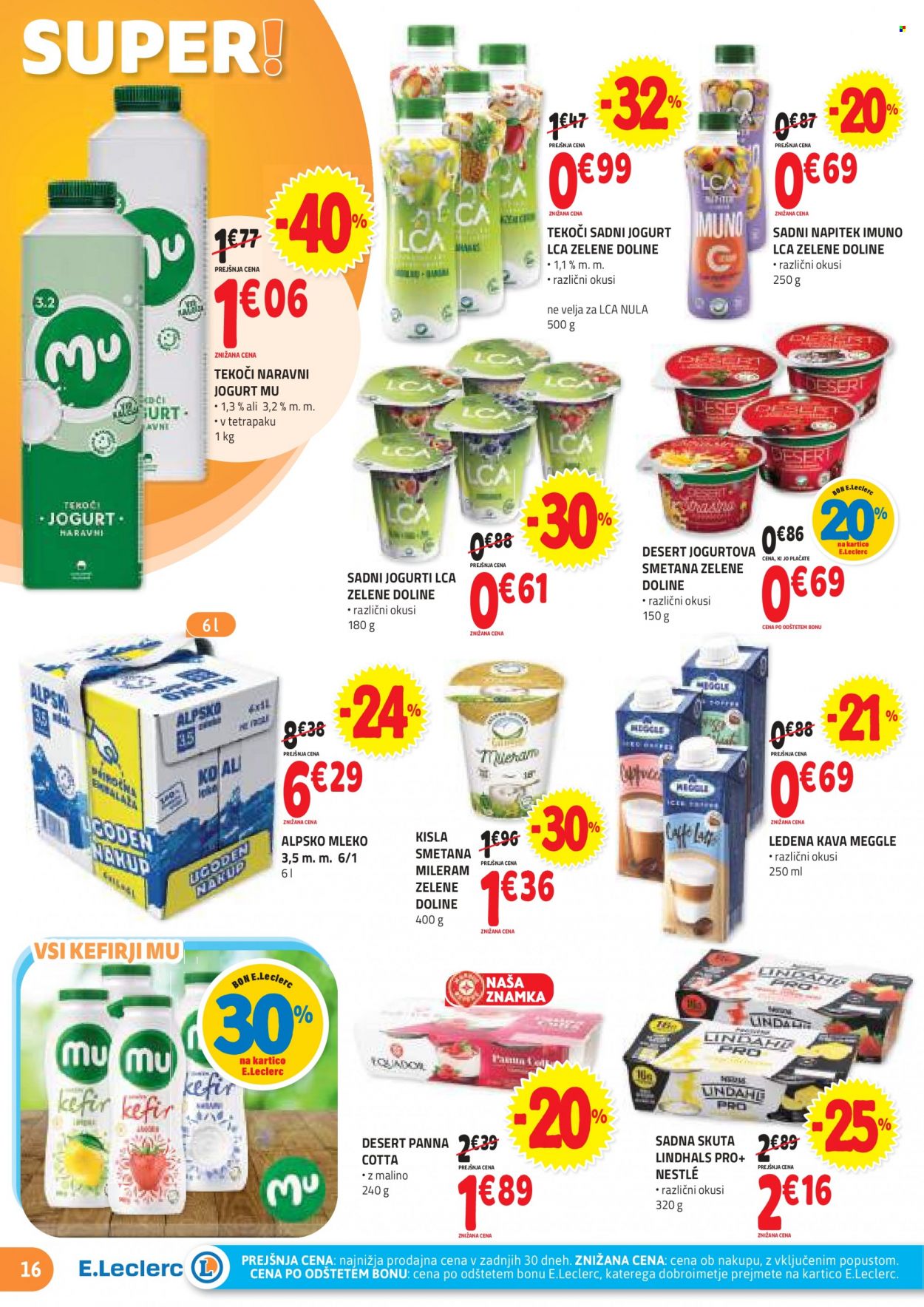 E.Leclerc katalog - 24.1.2024 - 3.2.2024. Stran 16