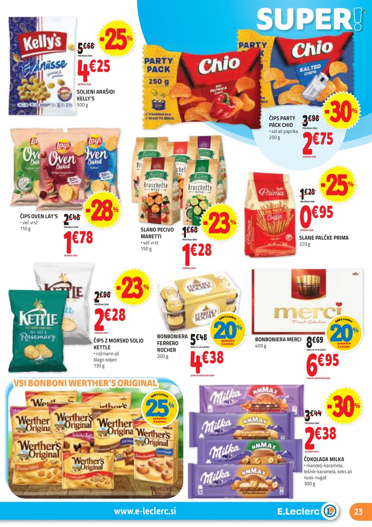 E.Leclerc katalog - 24.1.2024 - 3.2.2024. Stran 23