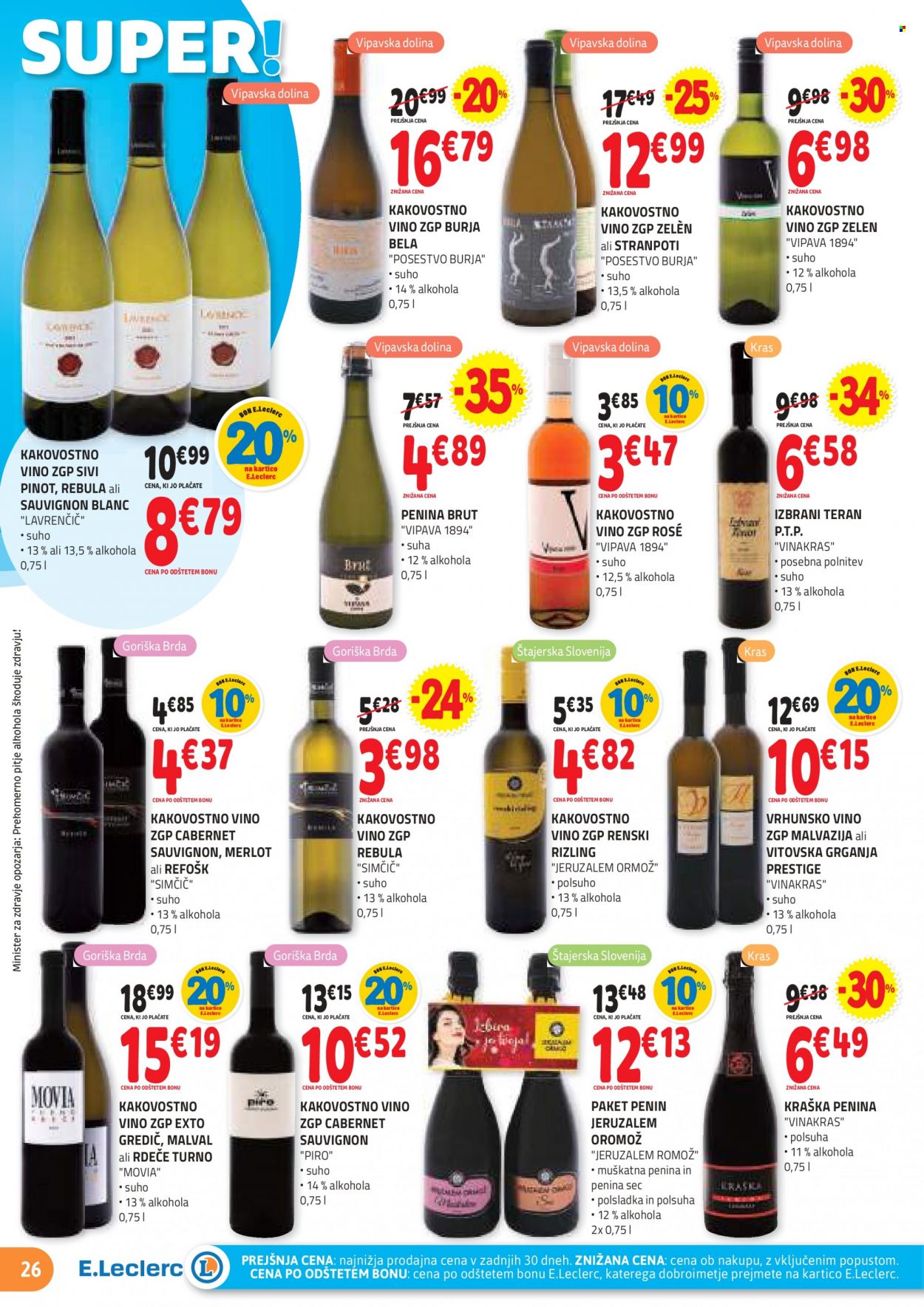 E.Leclerc katalog - 24.1.2024 - 3.2.2024. Stran 26