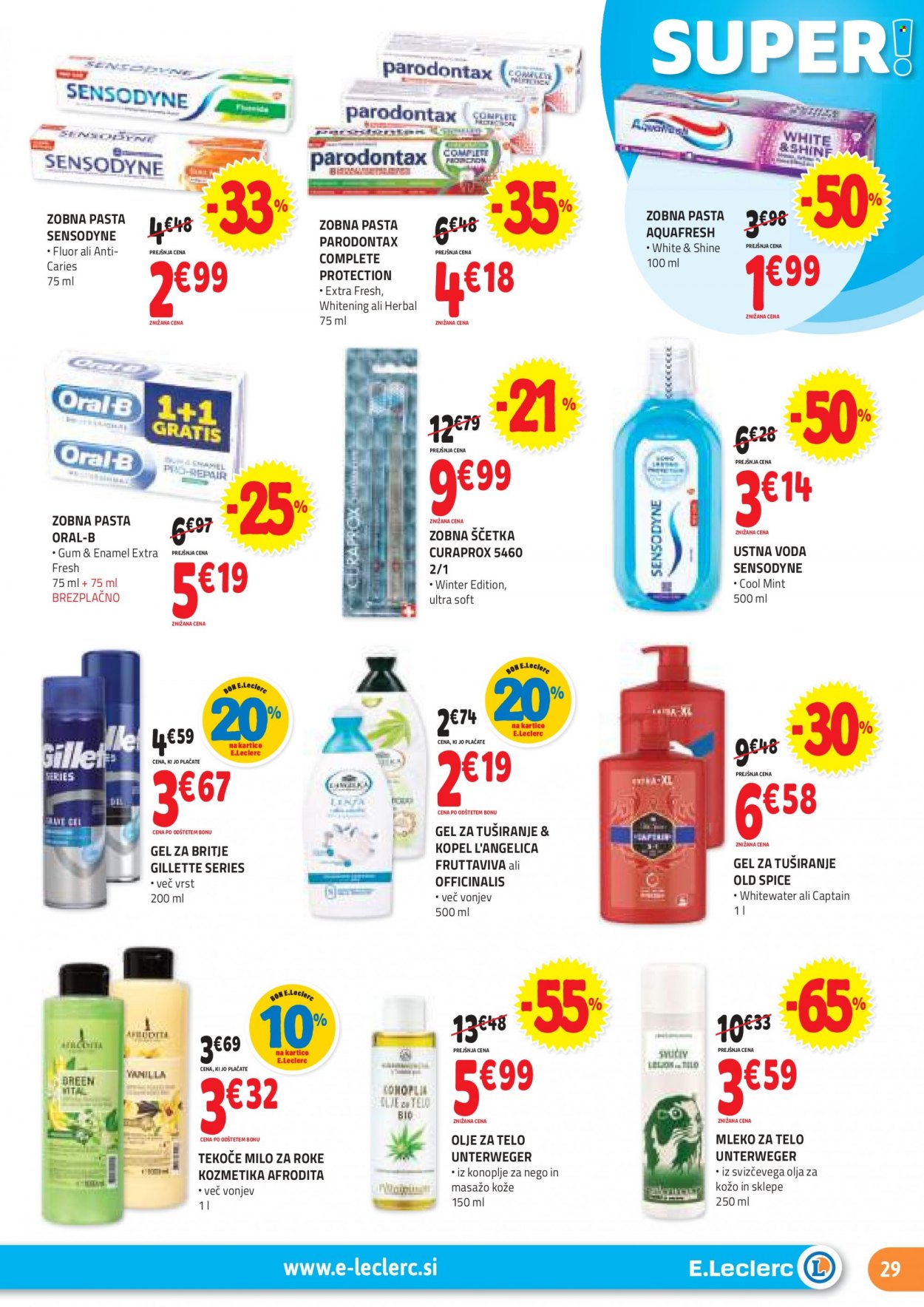 E.Leclerc katalog - 24.1.2024 - 3.2.2024. Stran 29