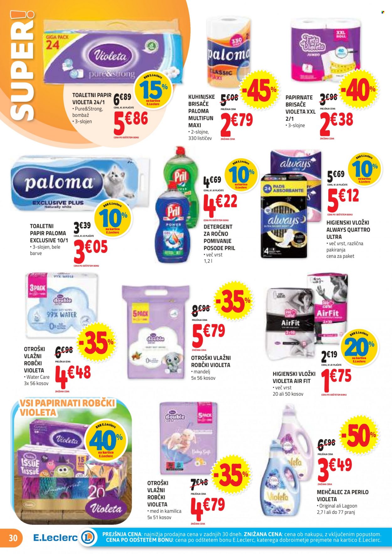 E.Leclerc katalog - 24.1.2024 - 3.2.2024. Stran 30
