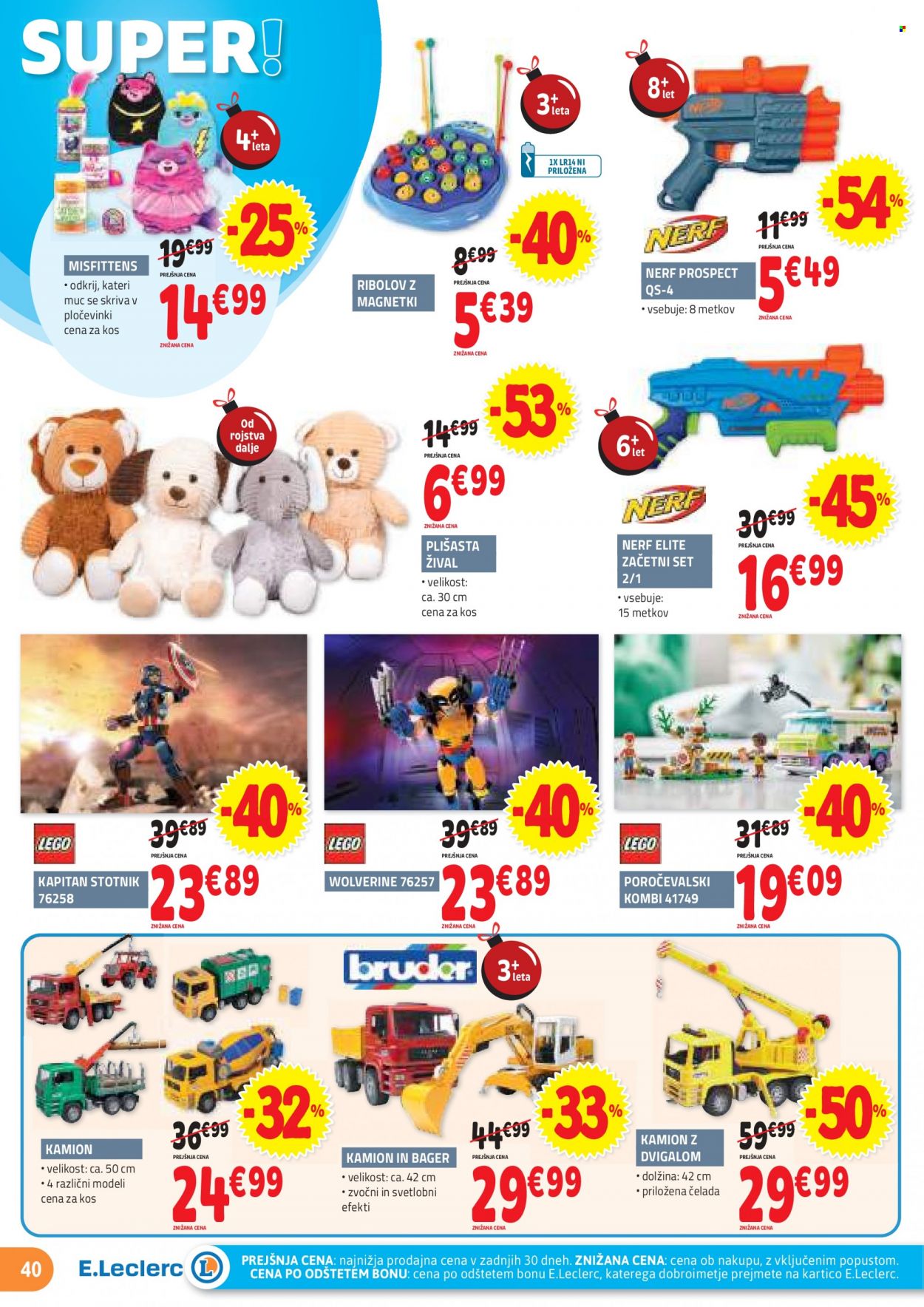 E.Leclerc katalog - 24.1.2024 - 3.2.2024. Stran 40
