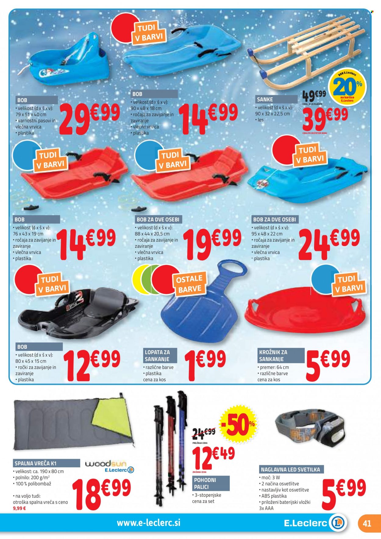 E.Leclerc katalog - 24.1.2024 - 3.2.2024. Stran 41