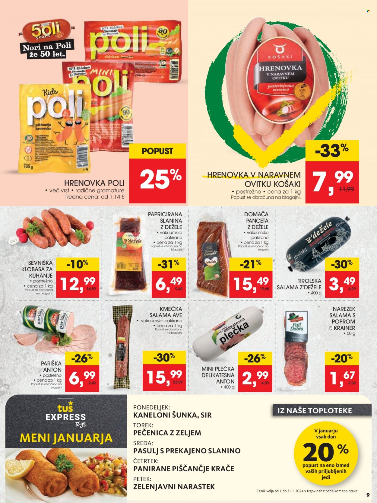 Tuš katalog - 24.1.2024 - 30.1.2024. Stran 9