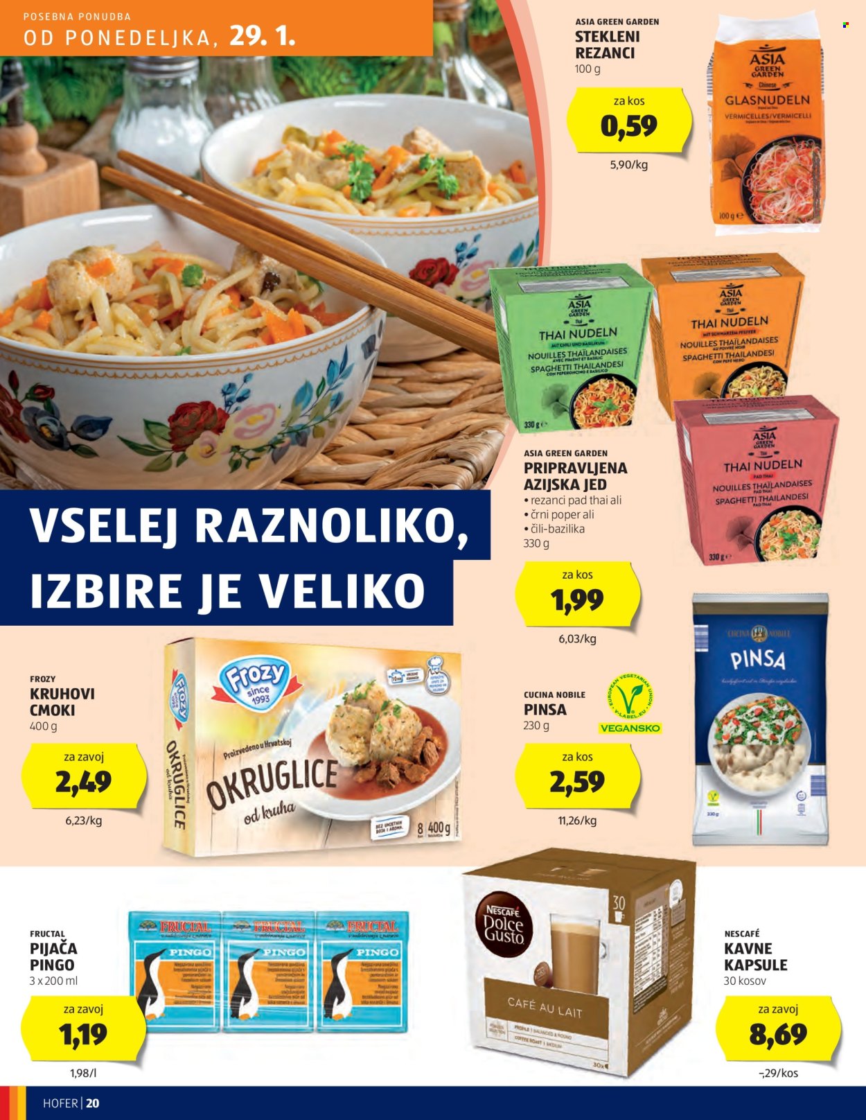 Hofer katalog - 25.1.2024 - 3.2.2024. Stran 20