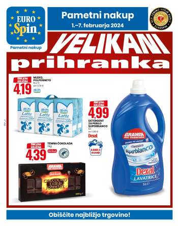 EuroSpin katalog - 1.2.2024 - 7.2.2024.