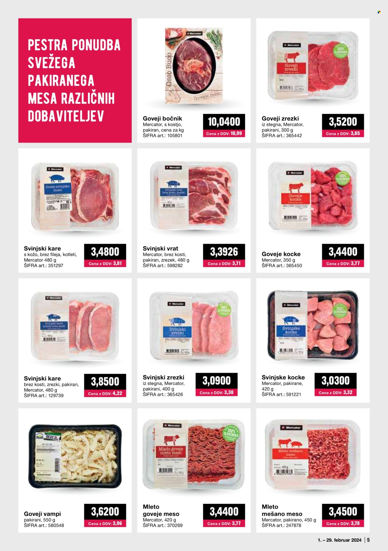 Mercator Cash & Carry katalog - 1.2.2024 - 29.2.2024. Stran 5