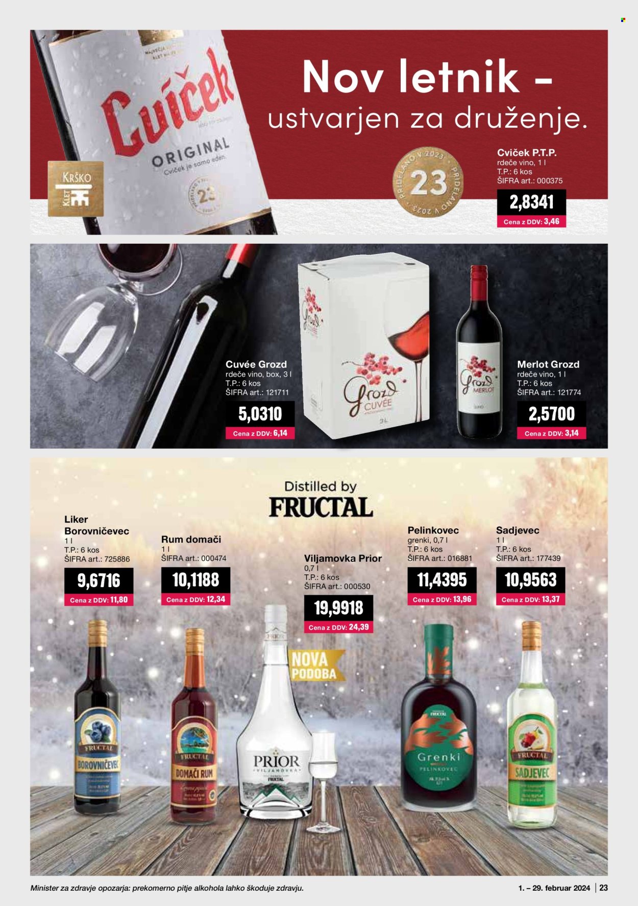 Mercator Cash & Carry katalog - 1.2.2024 - 29.2.2024. Stran 23
