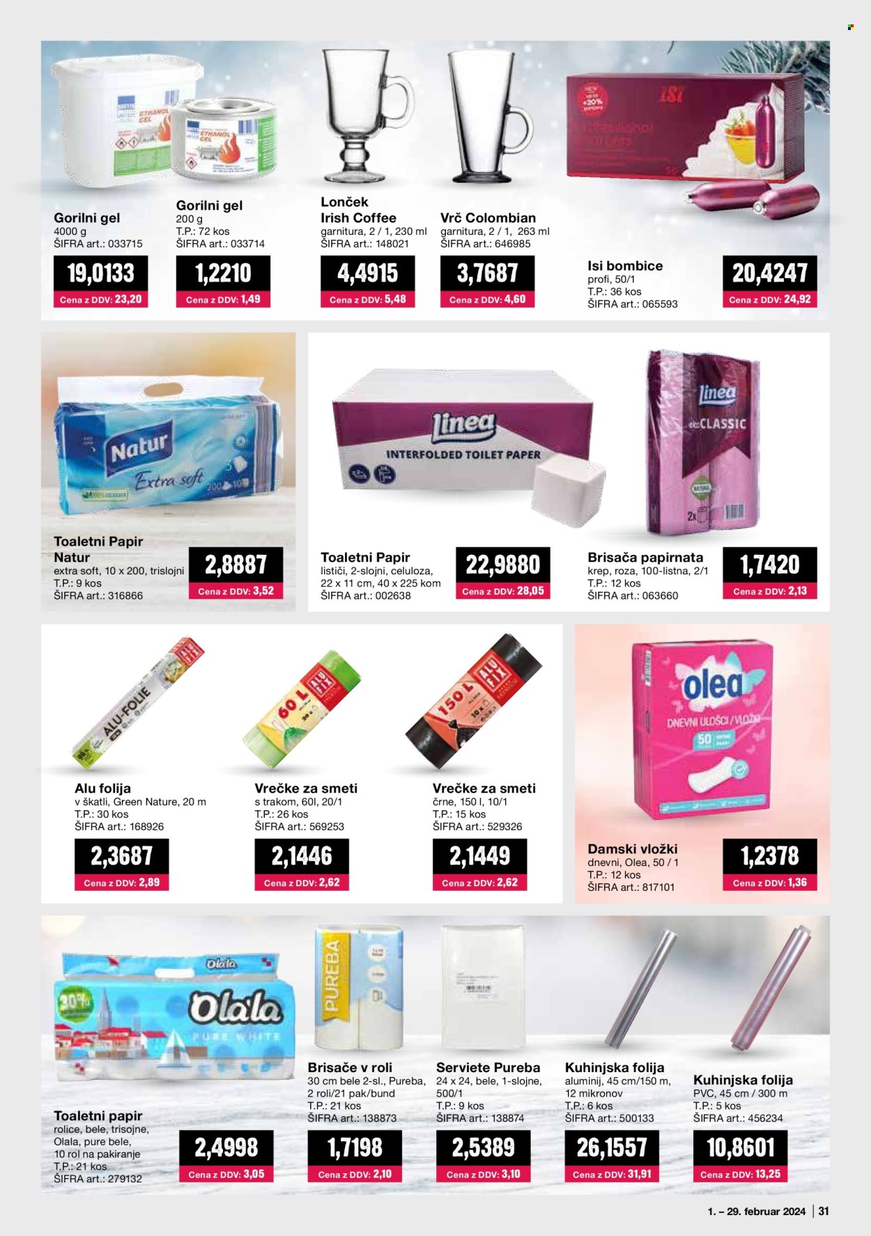 Mercator Cash & Carry katalog - 1.2.2024 - 29.2.2024. Stran 31