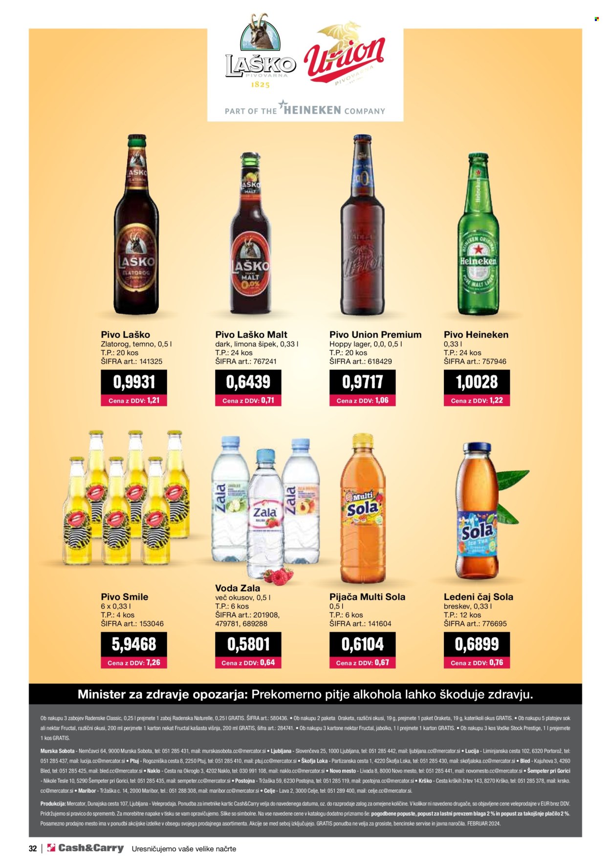 Mercator Cash & Carry katalog - 1.2.2024 - 29.2.2024. Stran 32