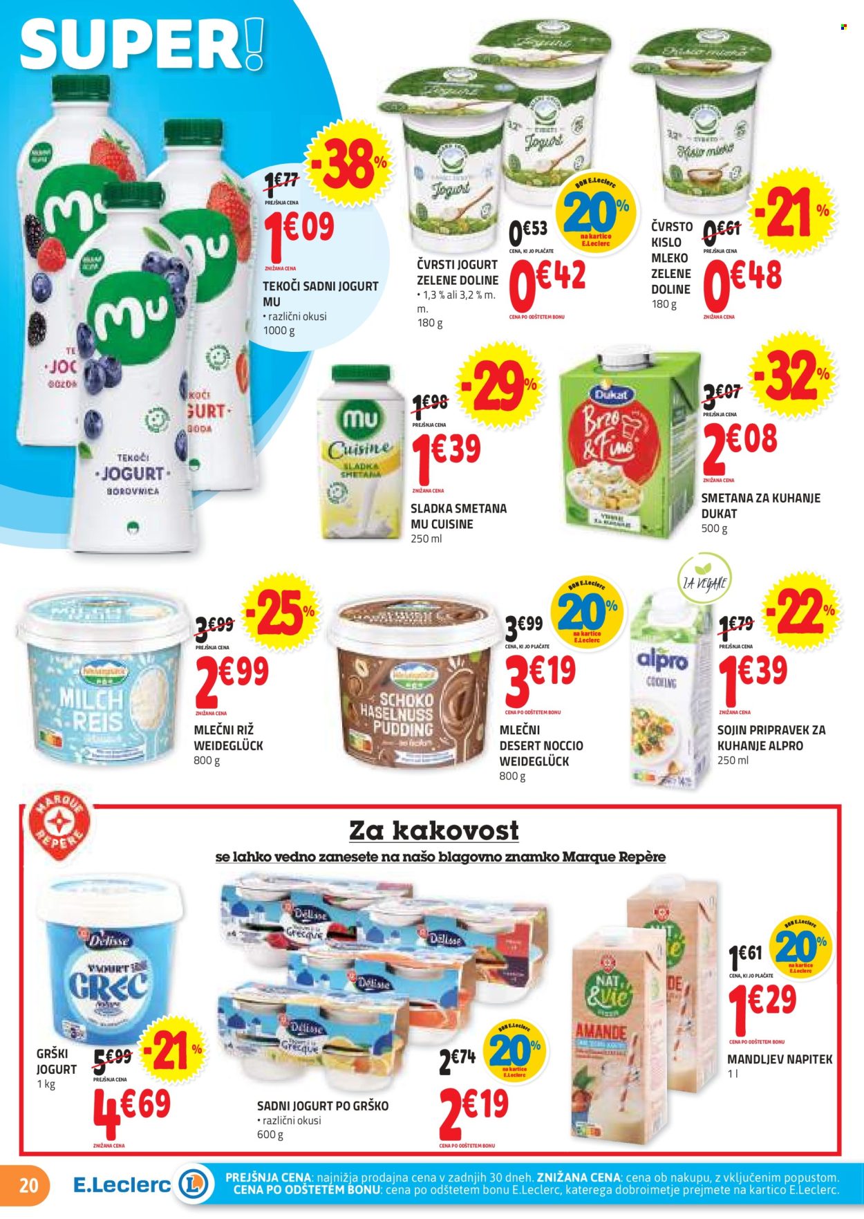 E.Leclerc katalog - 31.1.2024 - 10.2.2024. Stran 20