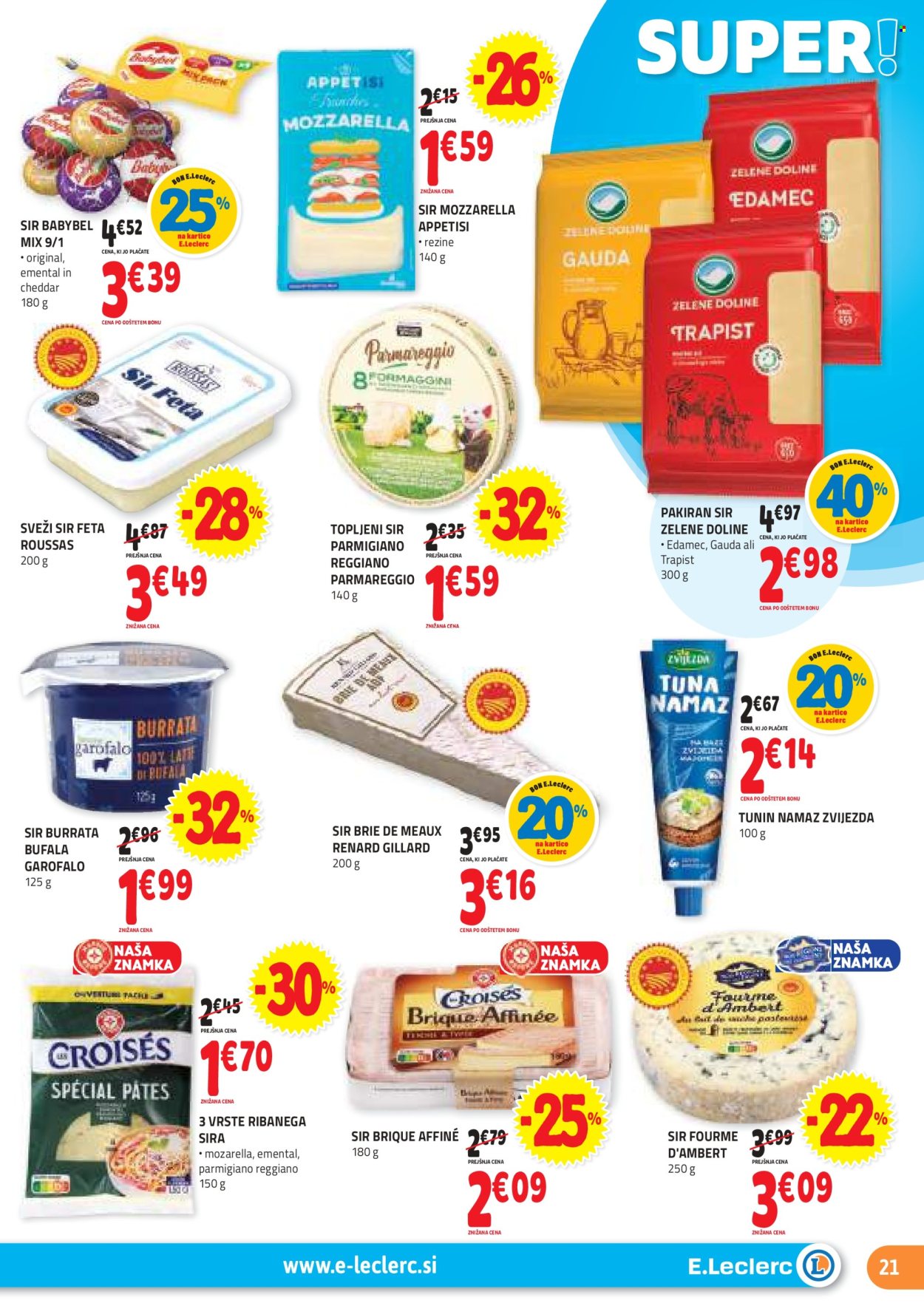 E.Leclerc katalog - 31.1.2024 - 10.2.2024. Stran 21