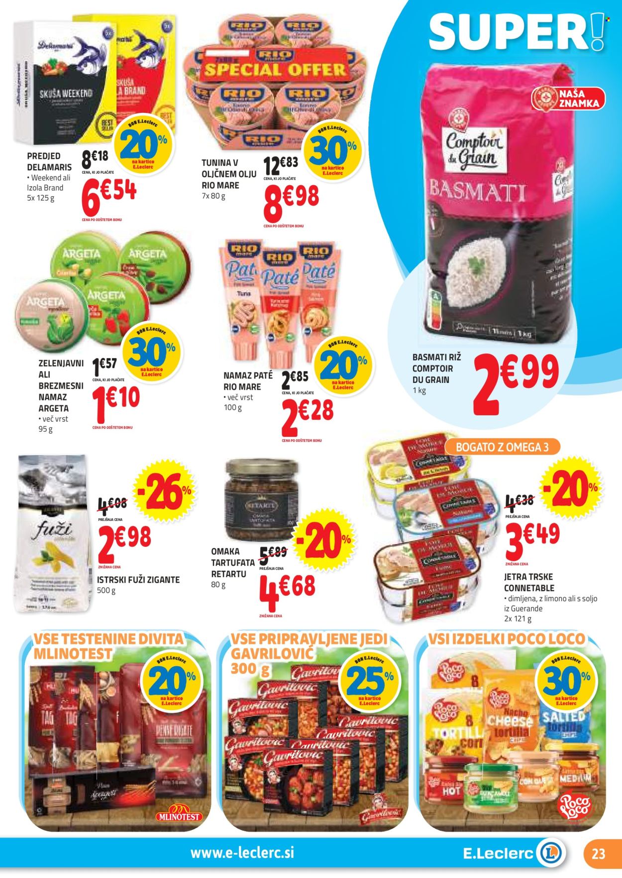 E.Leclerc katalog - 31.1.2024 - 10.2.2024. Stran 23