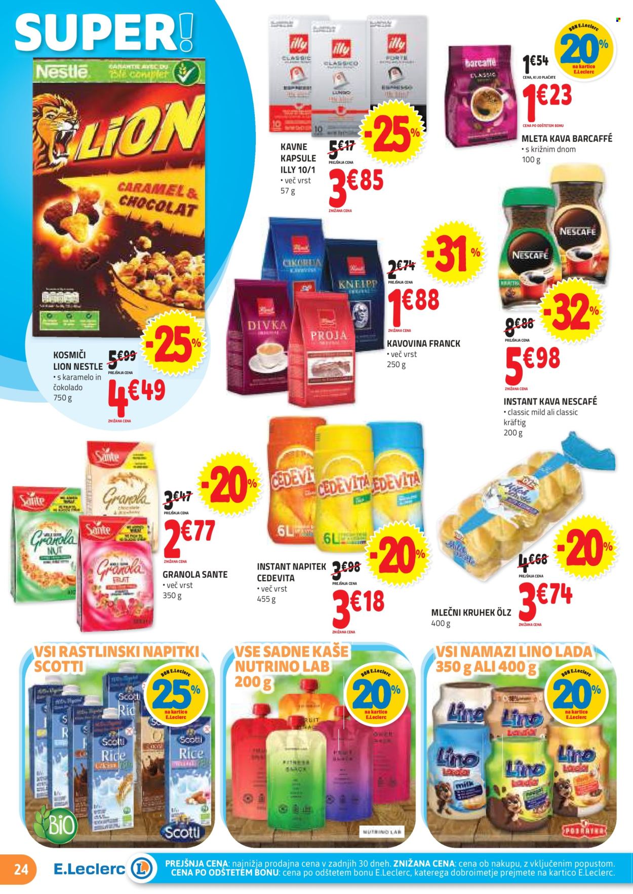 E.Leclerc katalog - 31.1.2024 - 10.2.2024. Stran 24