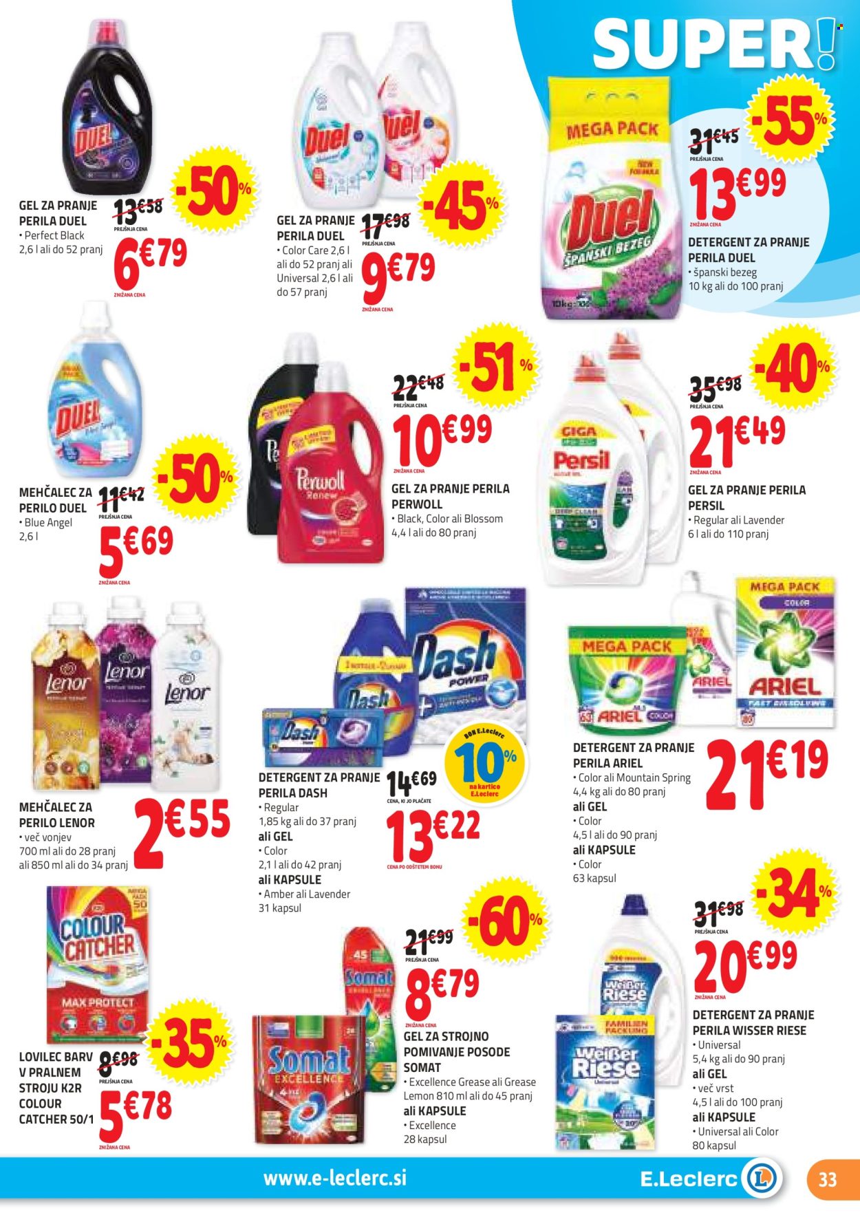 E.Leclerc katalog - 31.1.2024 - 10.2.2024. Stran 33