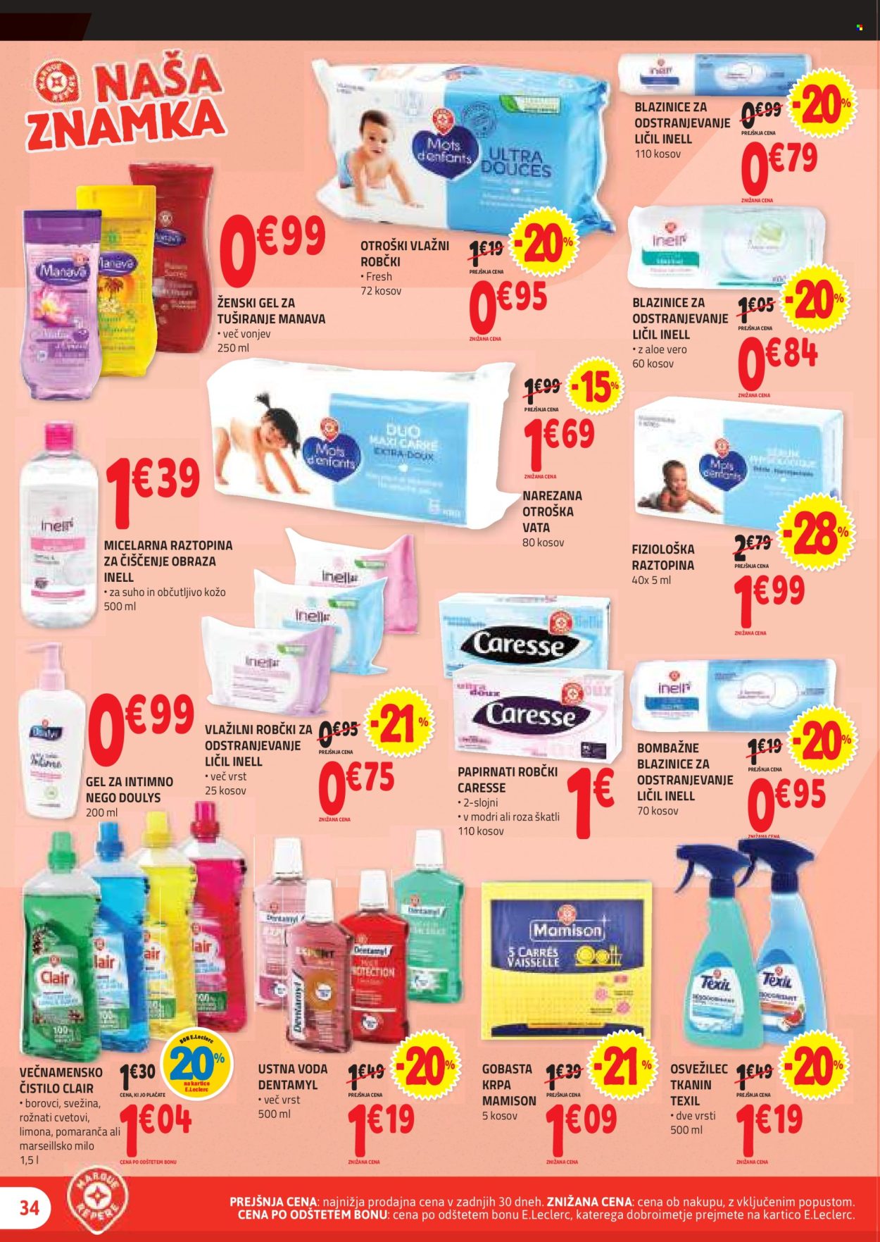 E.Leclerc katalog - 31.1.2024 - 10.2.2024. Stran 34