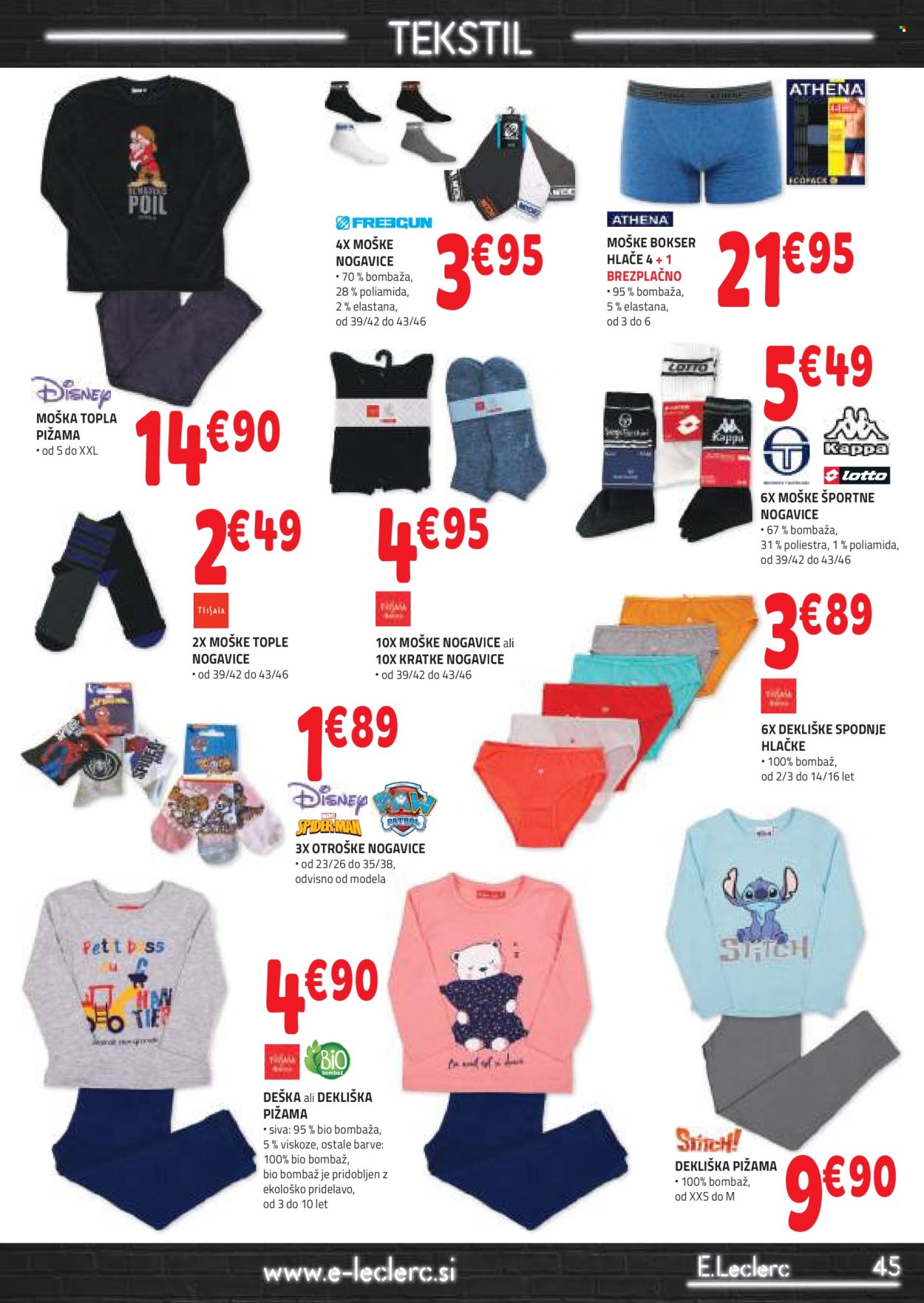 E.Leclerc katalog - 31.1.2024 - 10.2.2024. Stran 45