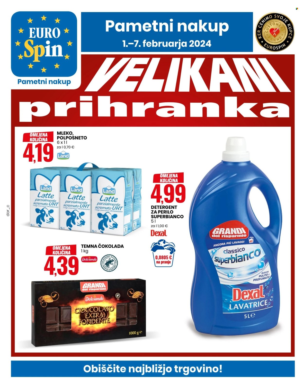 EuroSpin katalog - 1.2.2024 - 7.2.2024. Stran 1