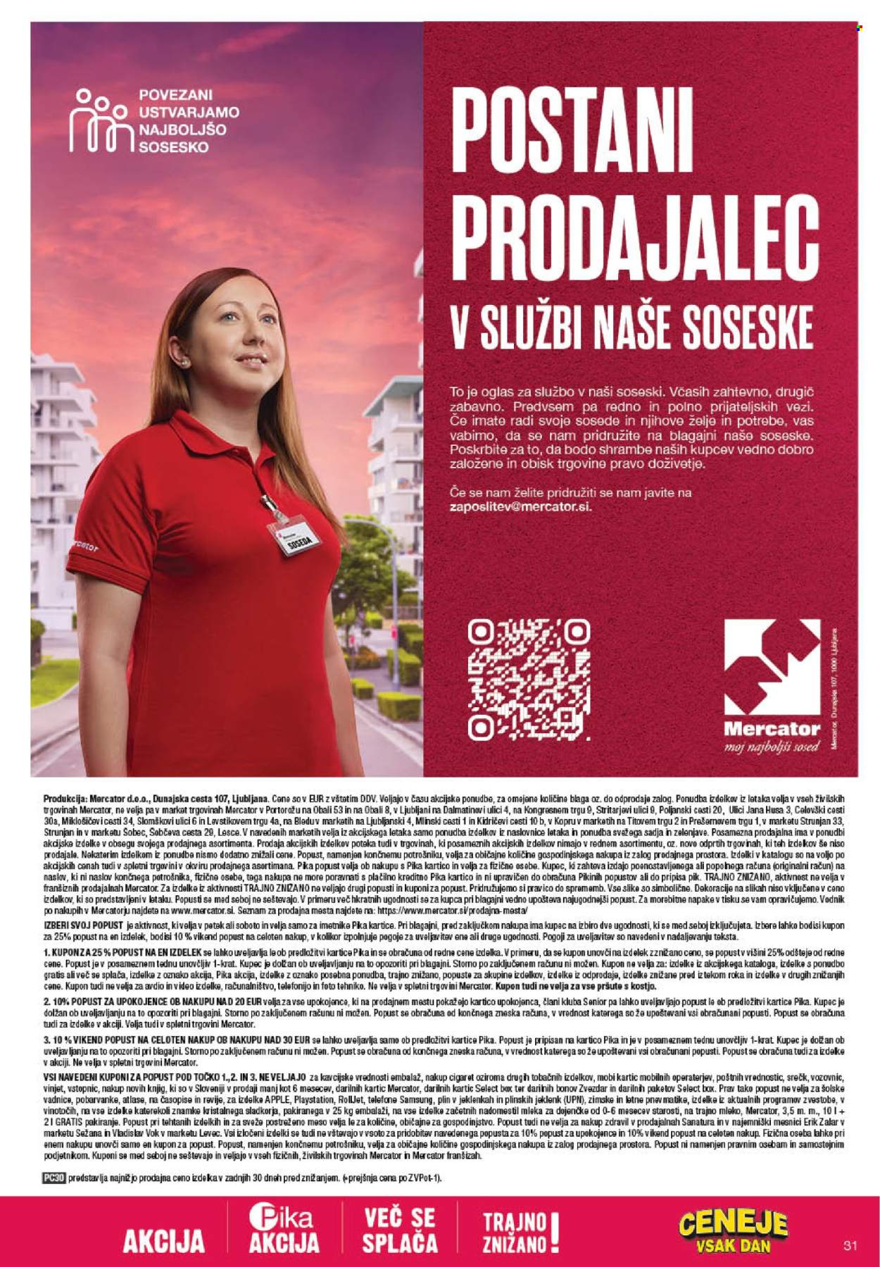 Mercator katalog - 1.2.2024 - 7.2.2024. Stran 31