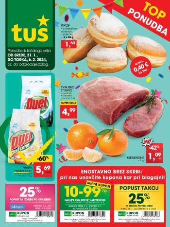 Tuš katalog - 31.1.2024 - 6.2.2024.