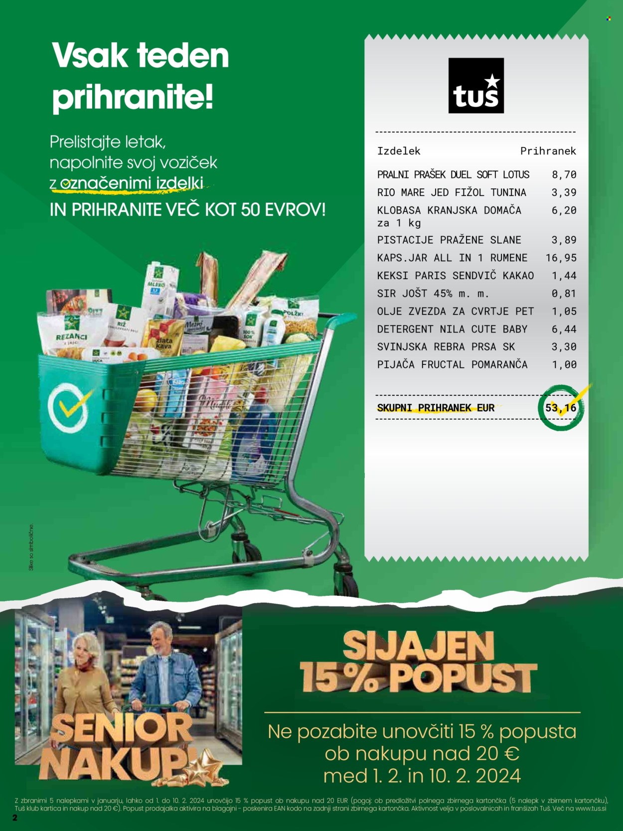 Tuš katalog - 31.1.2024 - 6.2.2024. Stran 2