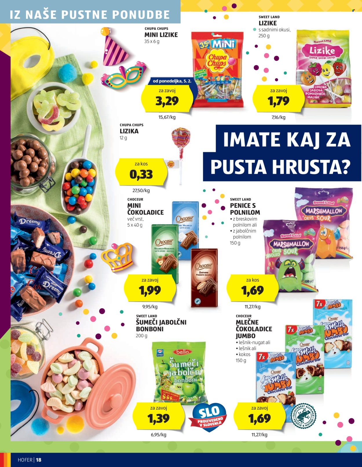 Hofer katalog - 1.2.2024 - 10.2.2024. Stran 18