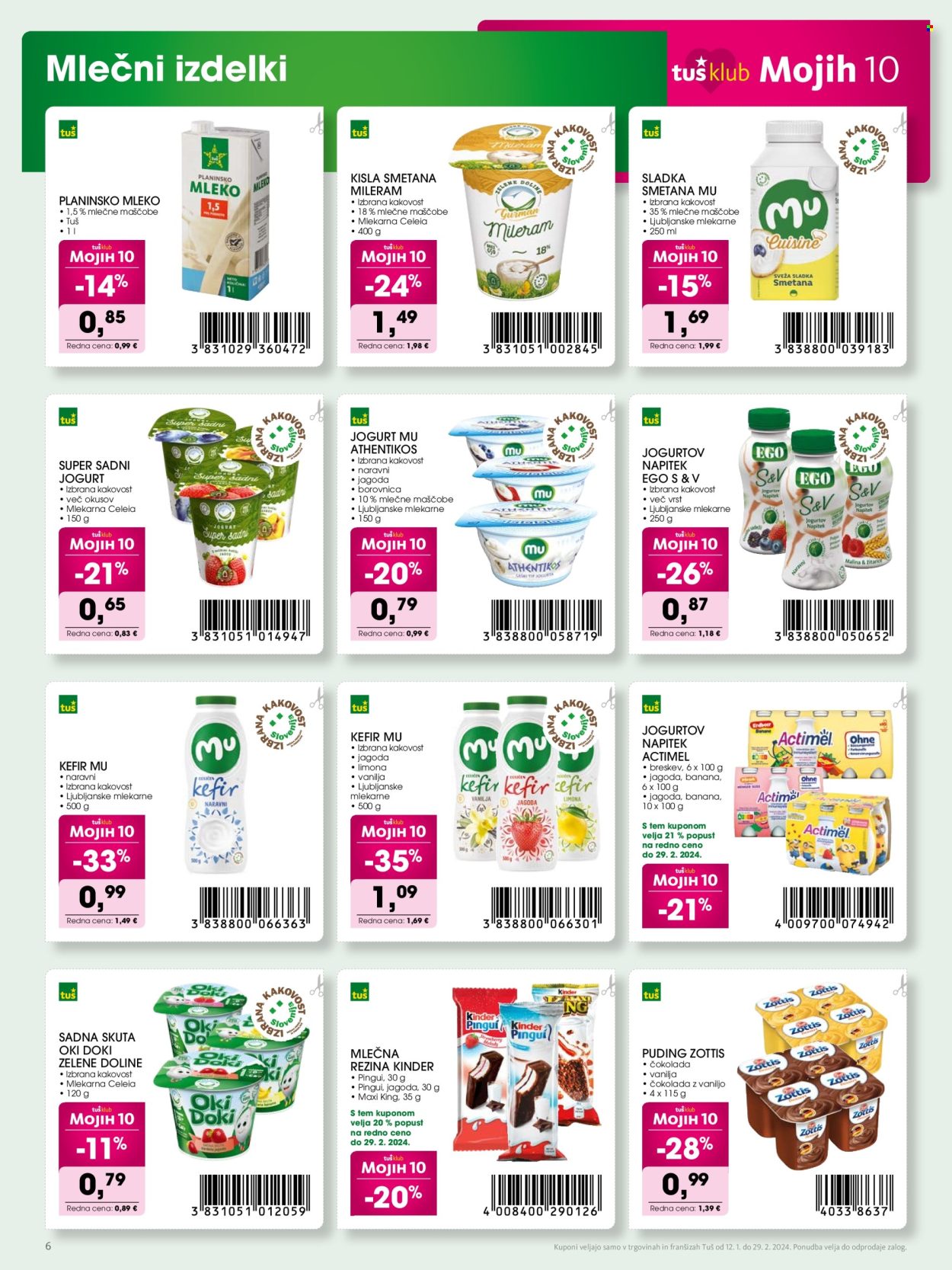 Tuš katalog - 12.1.2024 - 29.2.2024. Stran 6