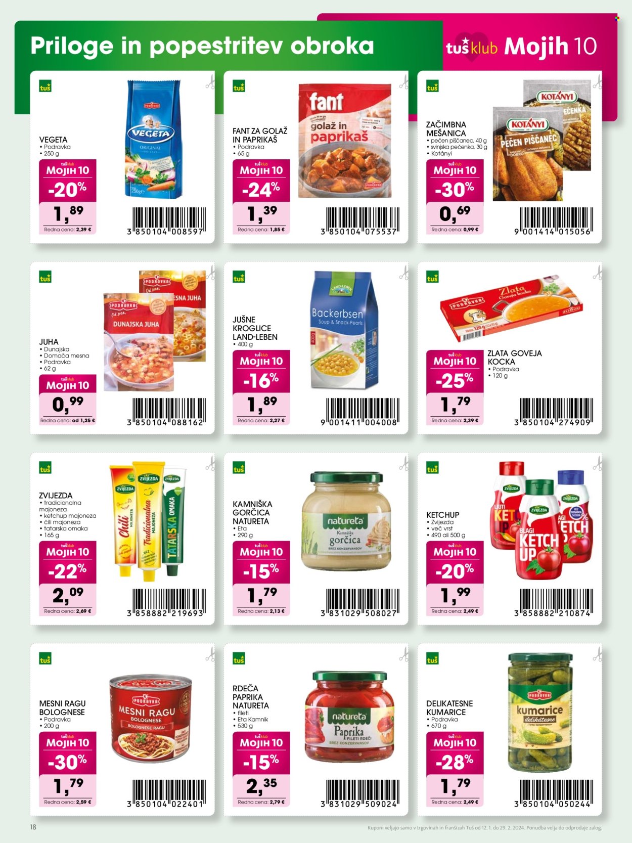 Tuš katalog - 12.1.2024 - 29.2.2024. Stran 18