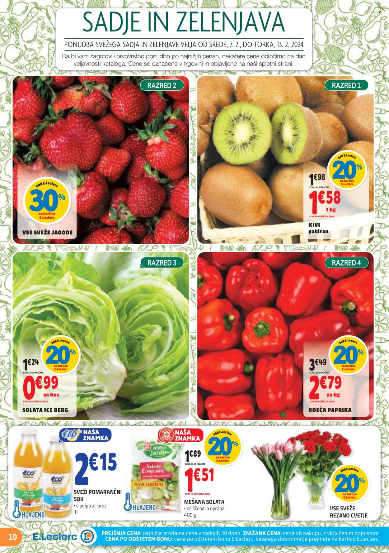 E.Leclerc katalog - 7.2.2024 - 17.2.2024. Stran 10
