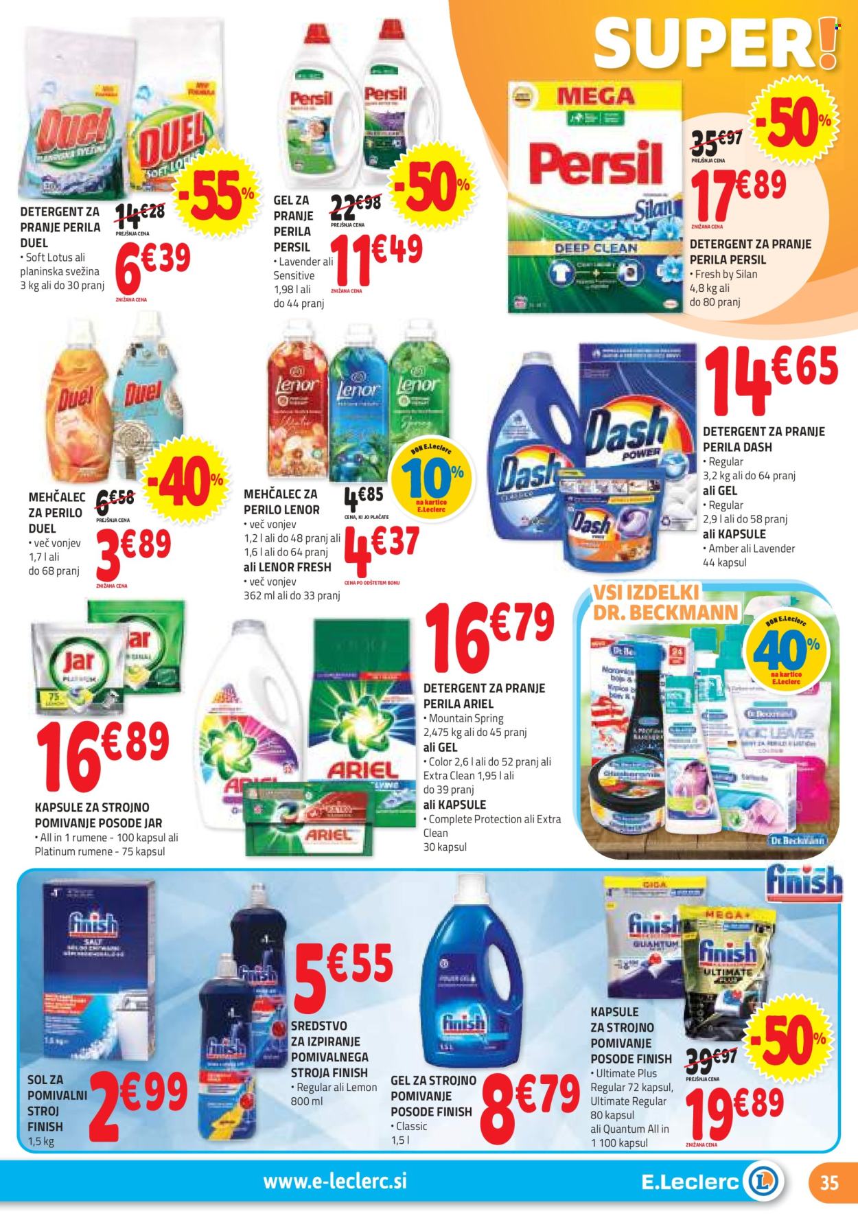 E.Leclerc katalog - 7.2.2024 - 17.2.2024. Stran 35