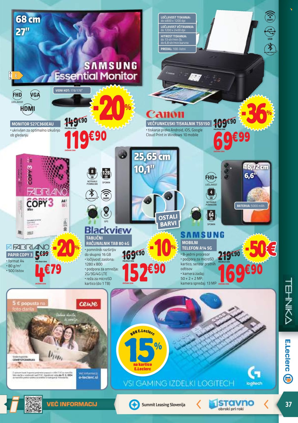 E.Leclerc katalog - 7.2.2024 - 17.2.2024. Stran 37