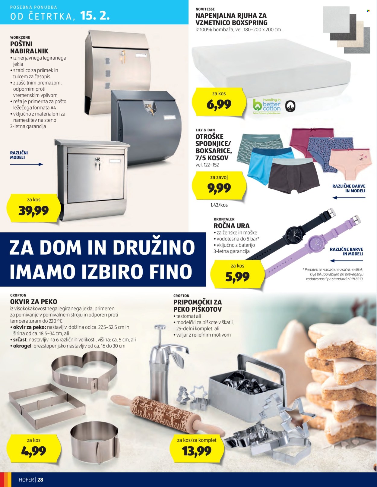 Hofer katalog - 7.2.2024 - 17.2.2024. Stran 28
