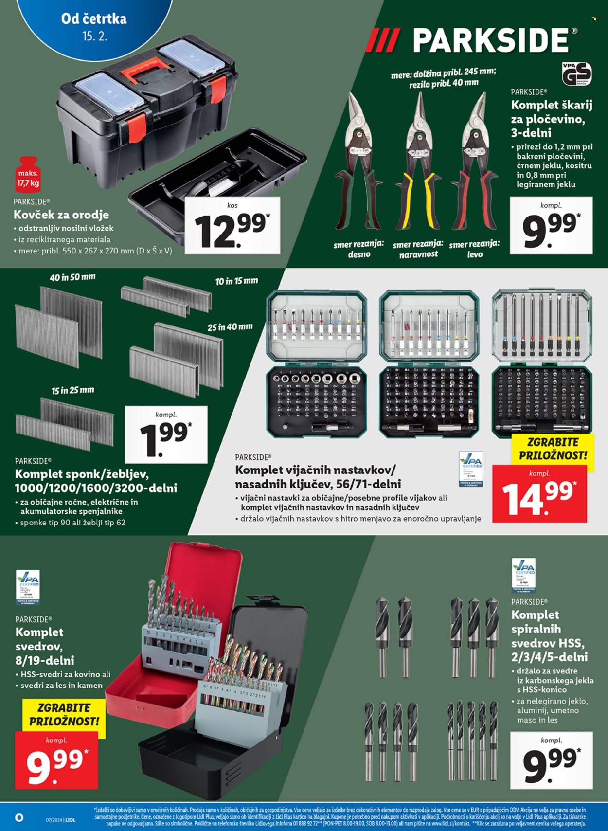 Lidl katalog - 15.2.2024 - 21.2.2024. Stran 22