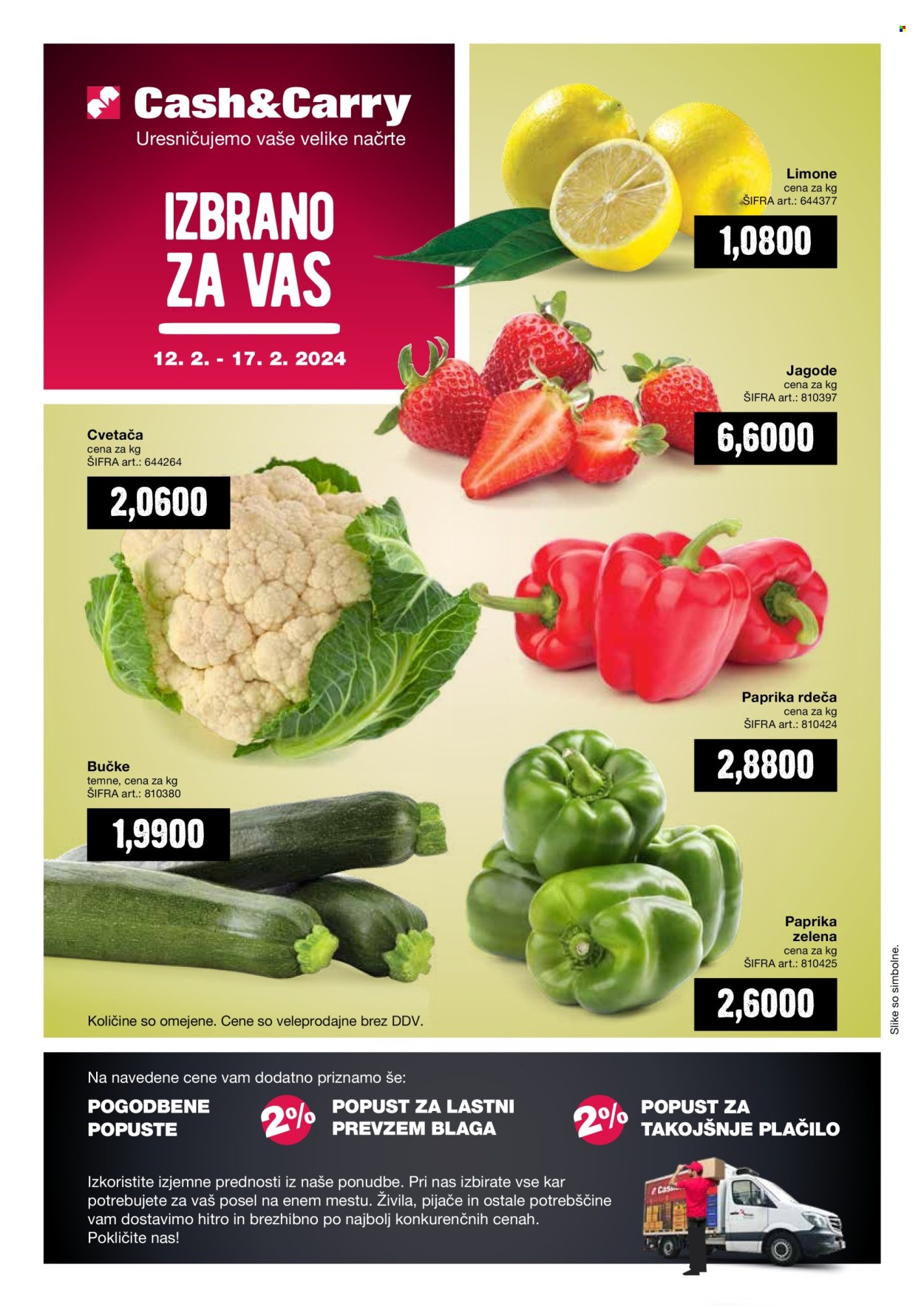 Mercator Cash & Carry katalog - 12.2.2024 - 17.2.2024. Stran 1