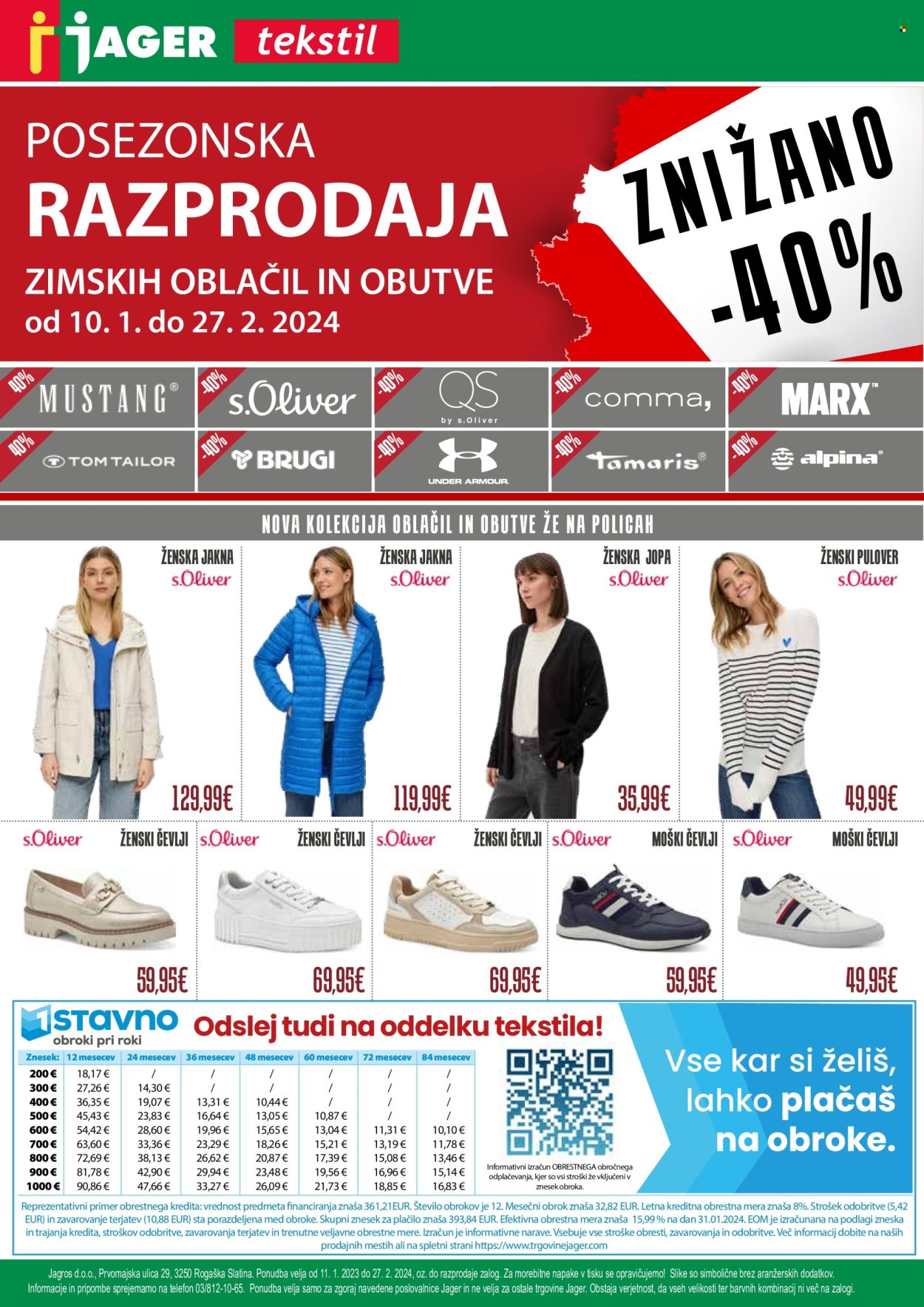 JAGER katalog. Stran 1