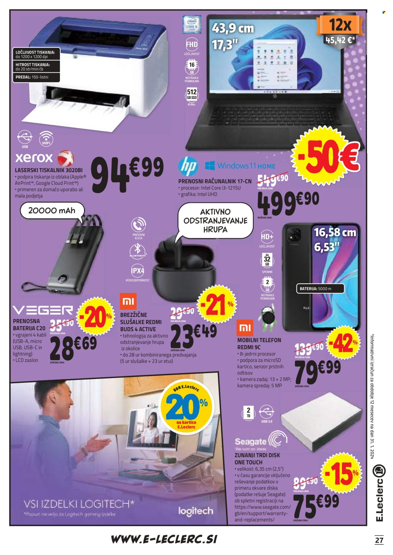 E.Leclerc katalog - 14.2.2024 - 24.2.2024. Stran 27