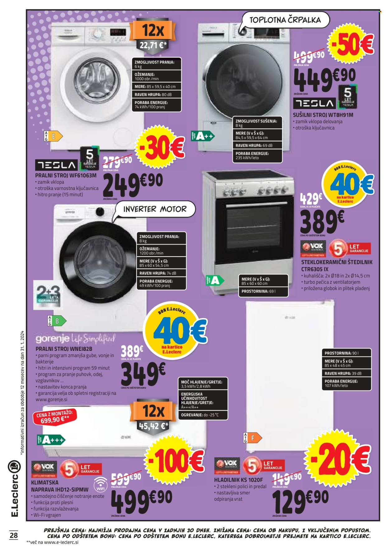 E.Leclerc katalog - 14.2.2024 - 24.2.2024. Stran 28