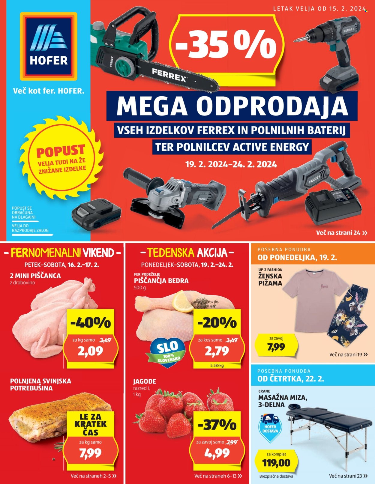 Hofer katalog - 15.2.2024 - 24.2.2024. Stran 1