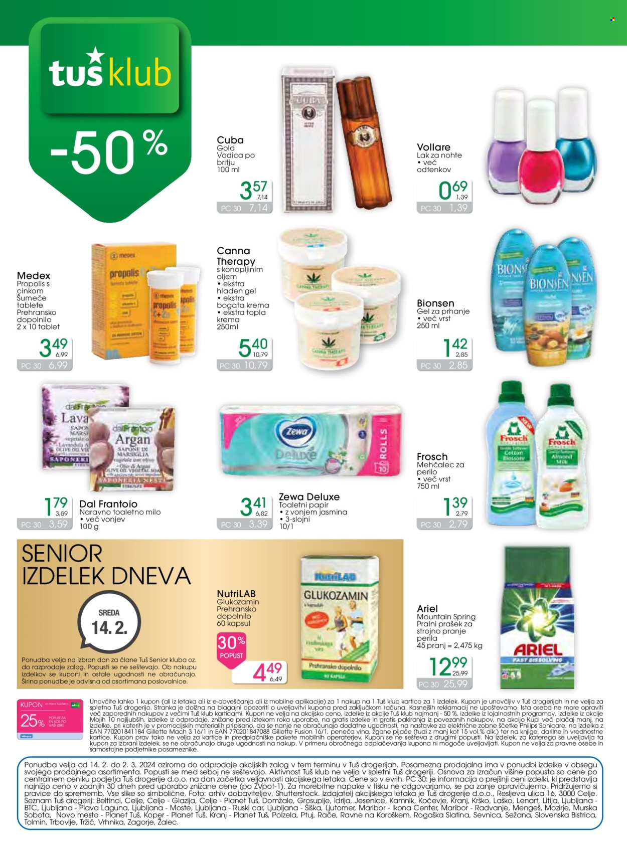 Tuš Drogeria katalog - 14.2.2024 - 2.3.2024. Stran 24