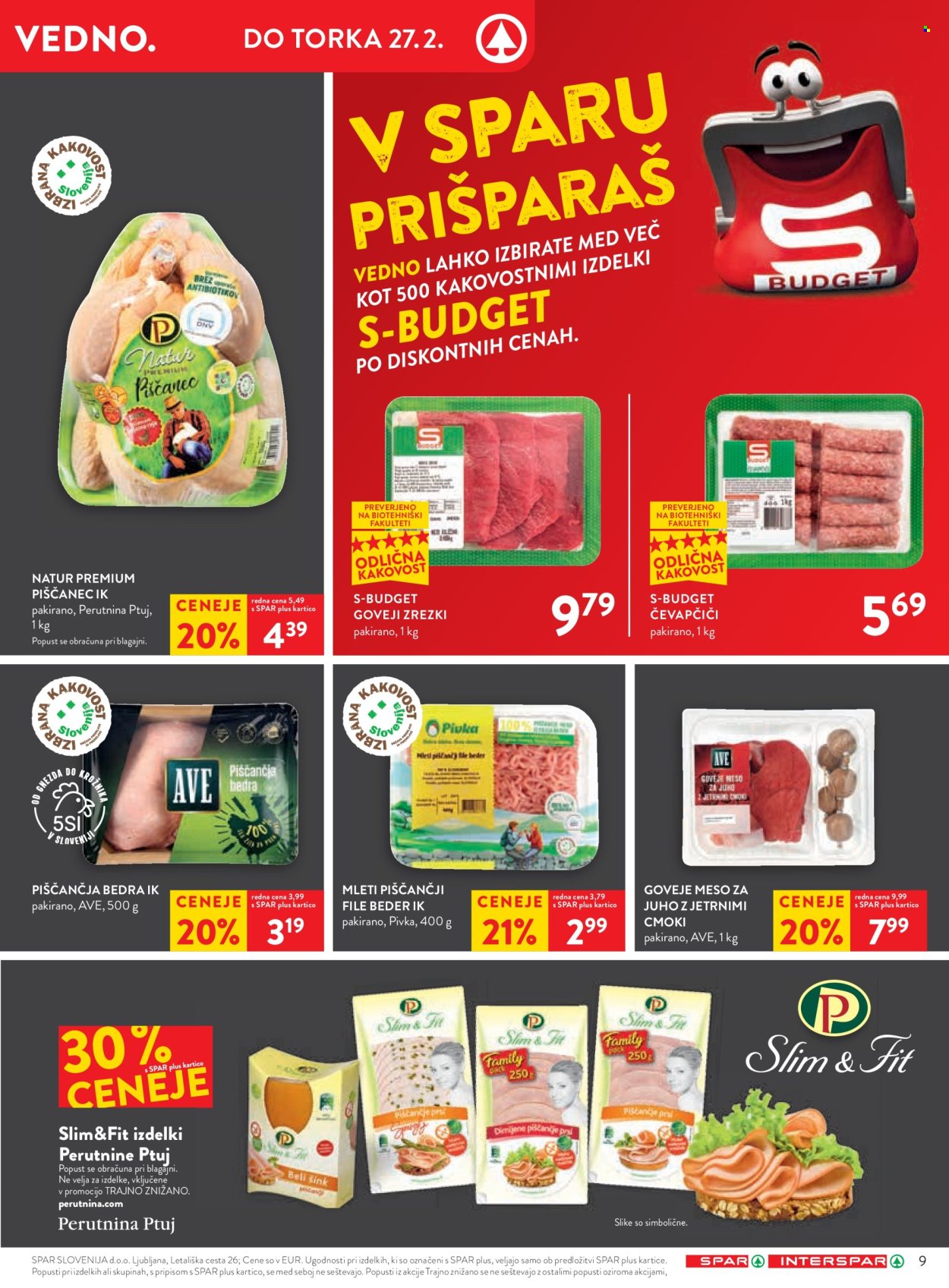 SPAR katalog - 21.2.2024 - 27.2.2024. Stran 9