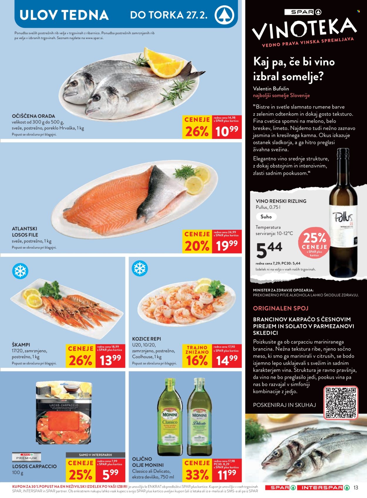 SPAR katalog - 21.2.2024 - 27.2.2024. Stran 13