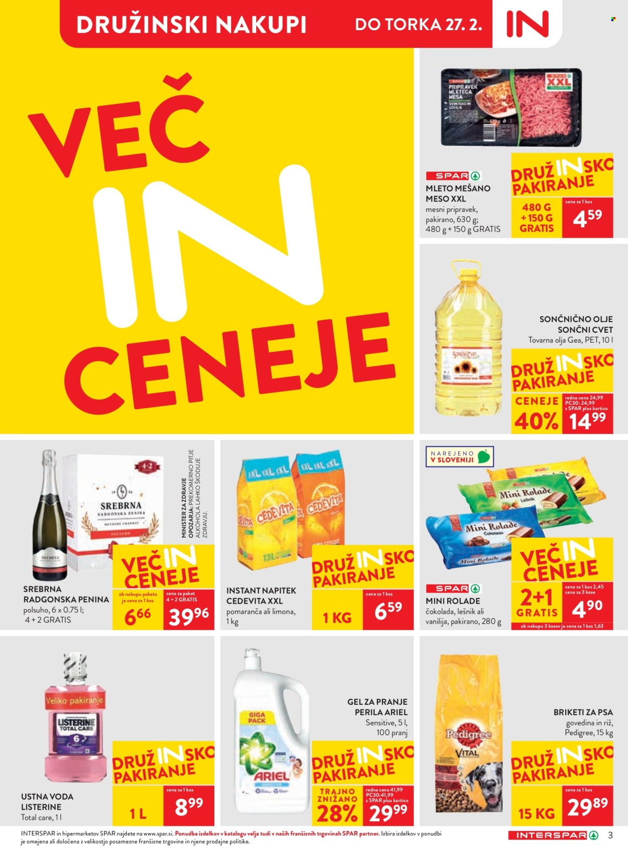 INTERSPAR katalog - 21.2.2024 - 5.3.2024. Stran 3