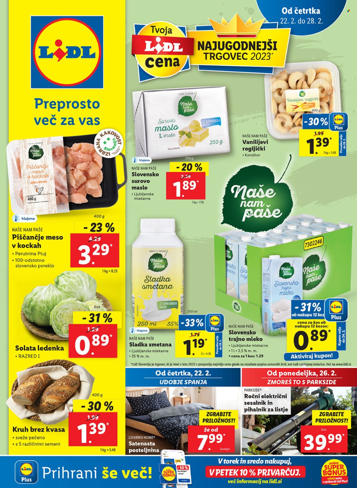 Lidl katalog - 22.2.2024 - 28.2.2024. Stran 1