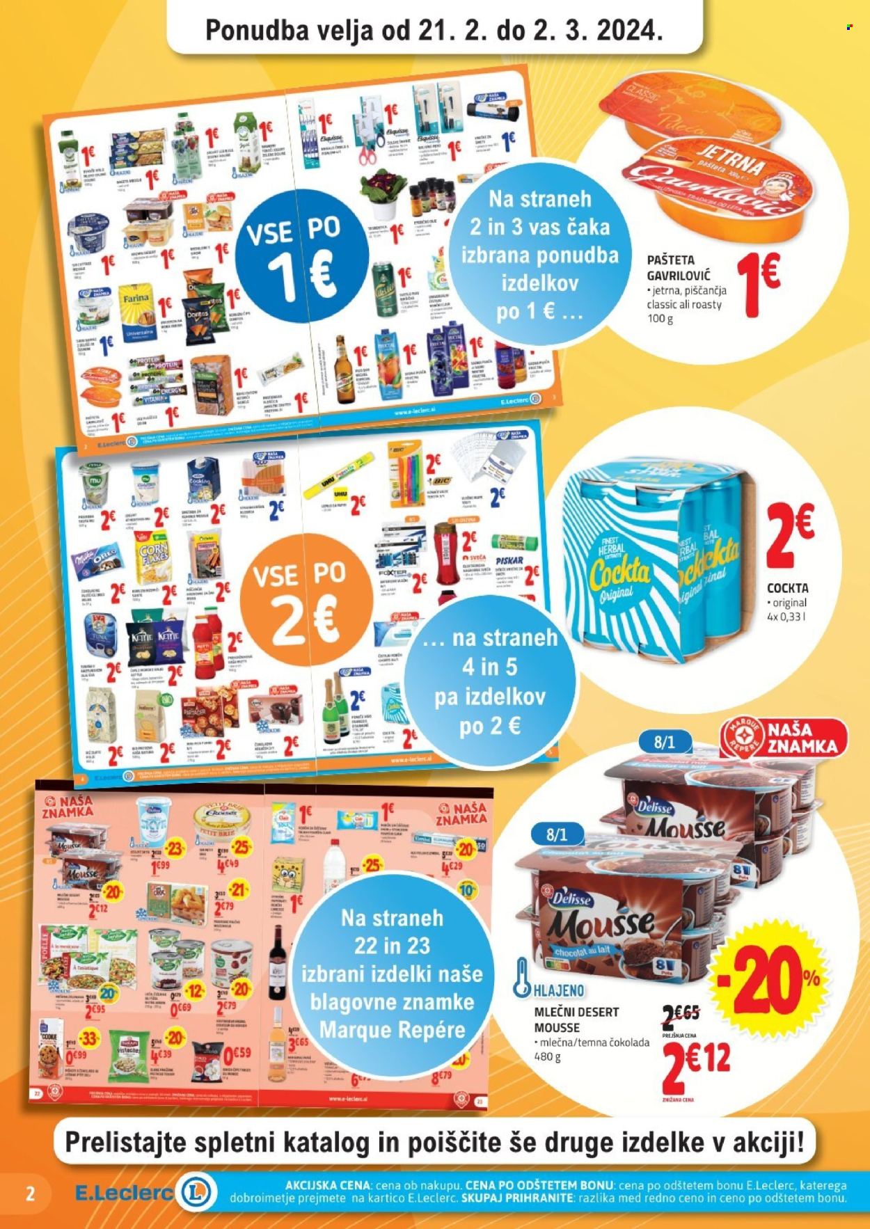 E.Leclerc katalog - 21.2.2024 - 2.3.2024. Stran 2