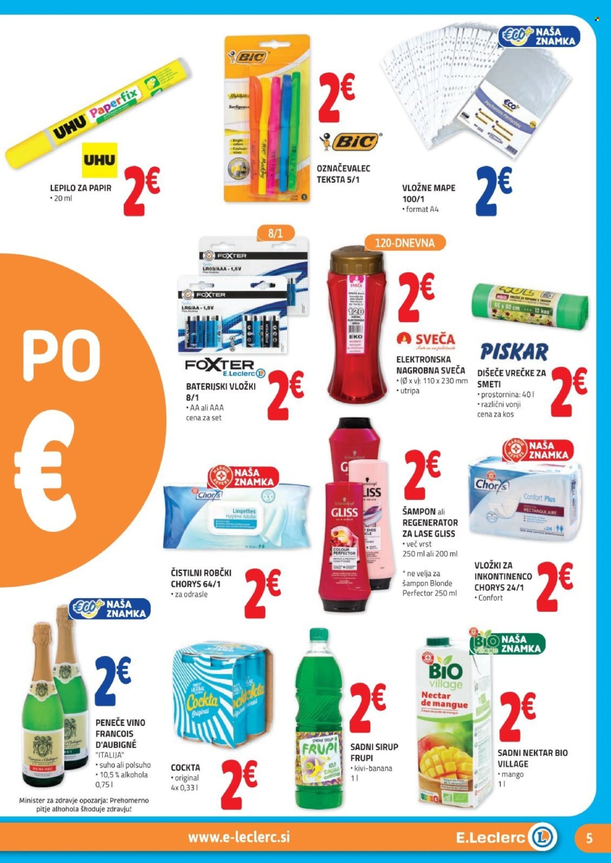 E.Leclerc katalog - 21.2.2024 - 2.3.2024. Stran 5