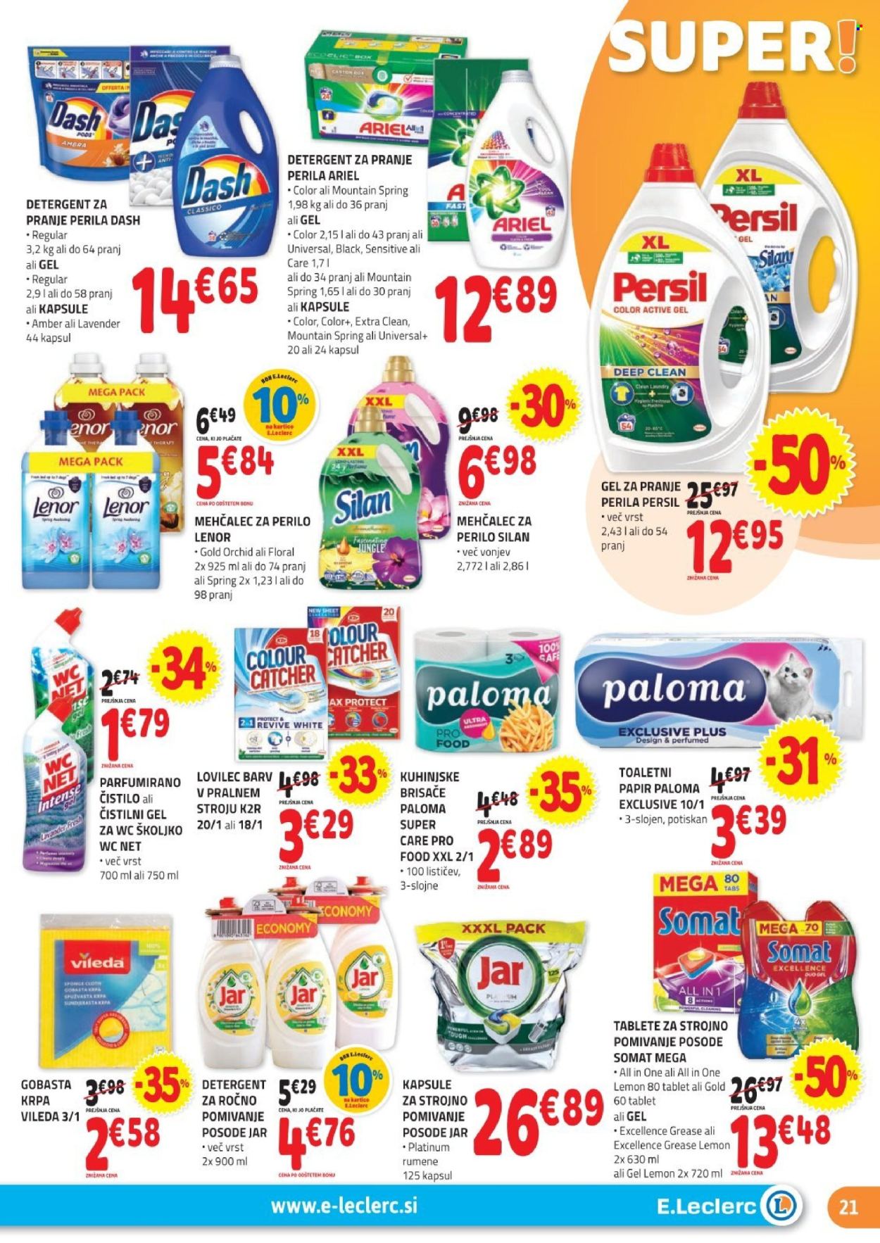 E.Leclerc katalog - 21.2.2024 - 2.3.2024. Stran 21