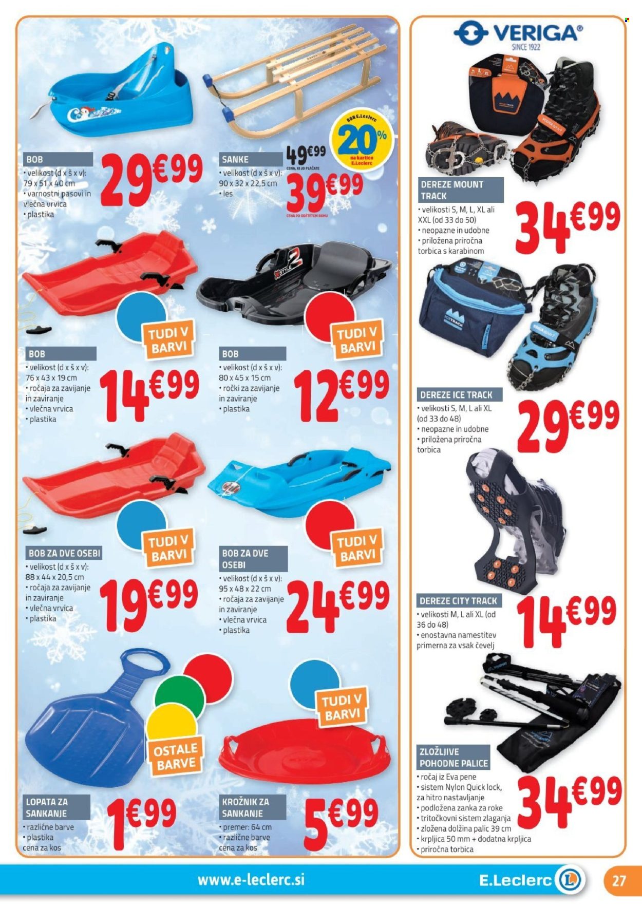 E.Leclerc katalog - 21.2.2024 - 2.3.2024. Stran 27