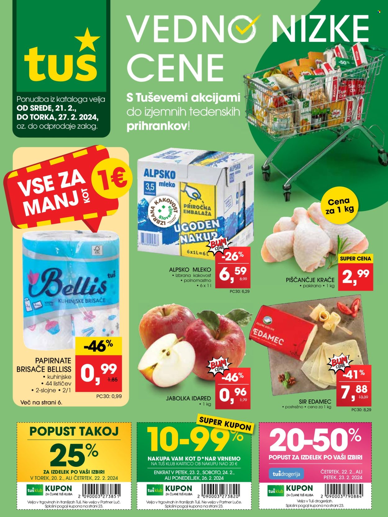 Tuš katalog - 21.2.2024 - 27.2.2024. Stran 1