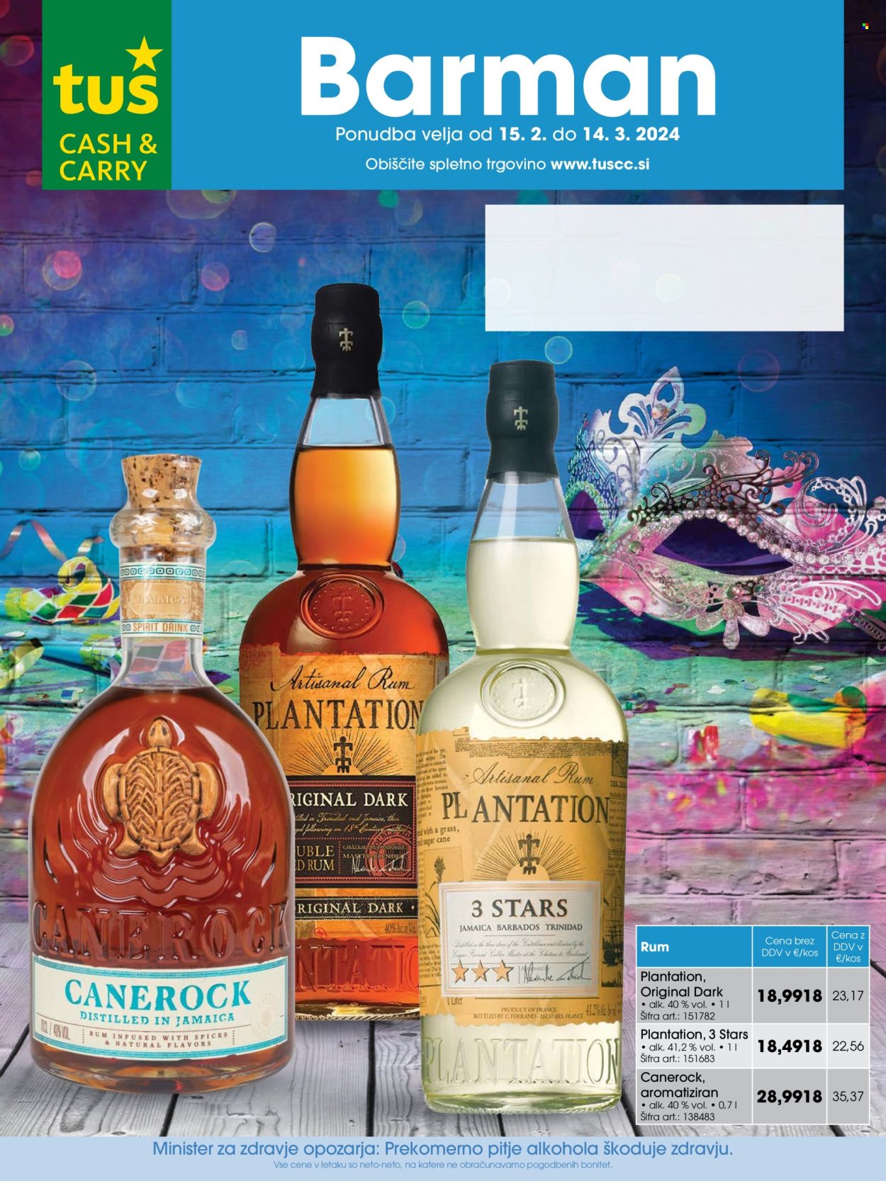 Tuš Cash & Carry katalog - 15.2.2024 - 14.3.2024. Stran 1