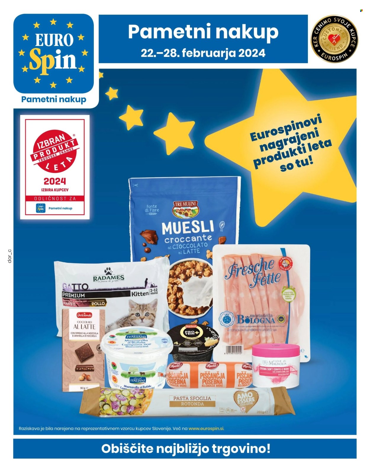 EuroSpin katalog - 22.2.2024 - 28.2.2024. Stran 1